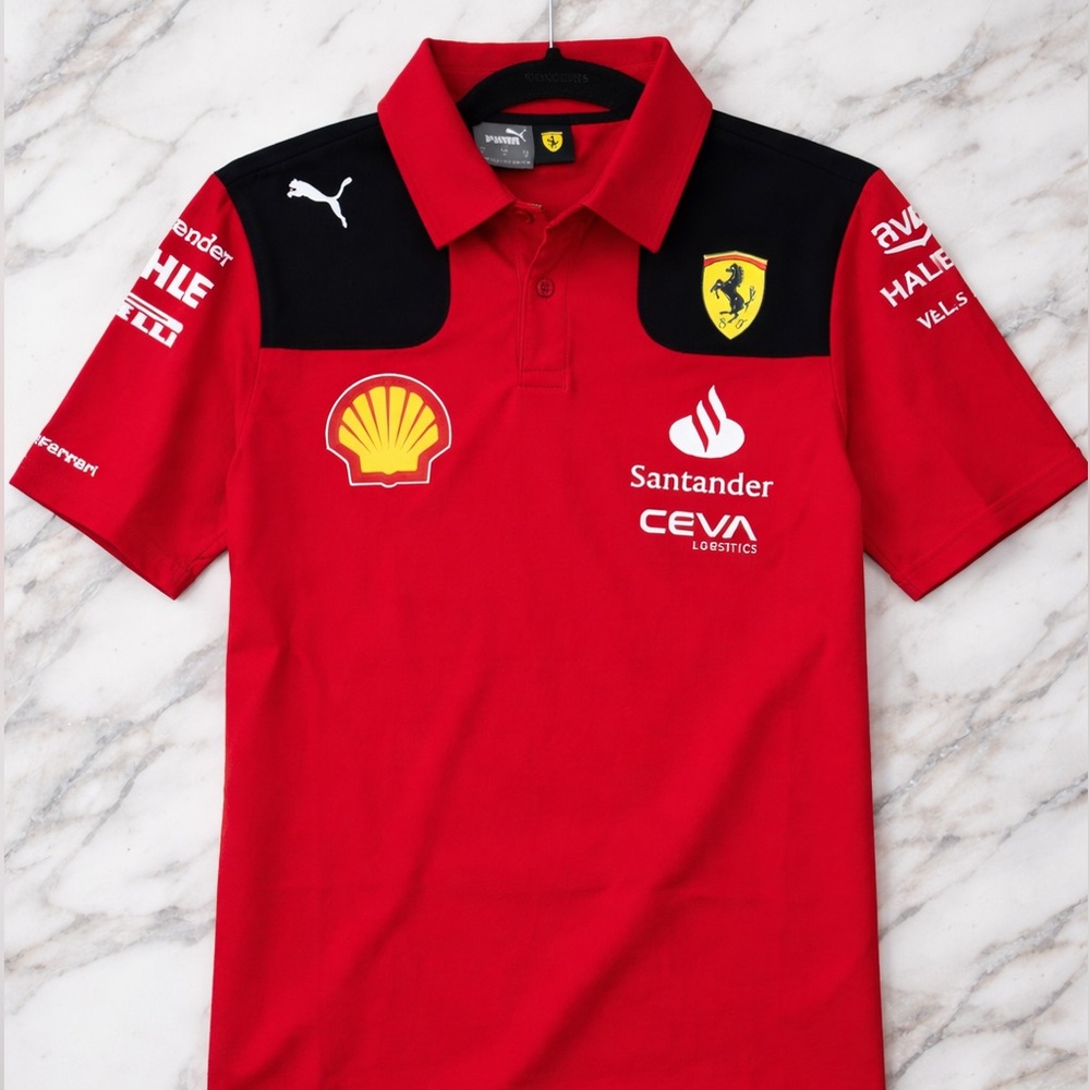 PUMA Scuderia Ferrari F1 Team Polo Shirt | Official Formula 1 | L